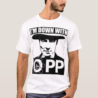 T-shirt Eu sou para baixo com OPP!