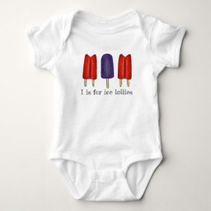 T-shirt Eu sou para Ice Lolly Lollies Popsicle Twin Pop Co