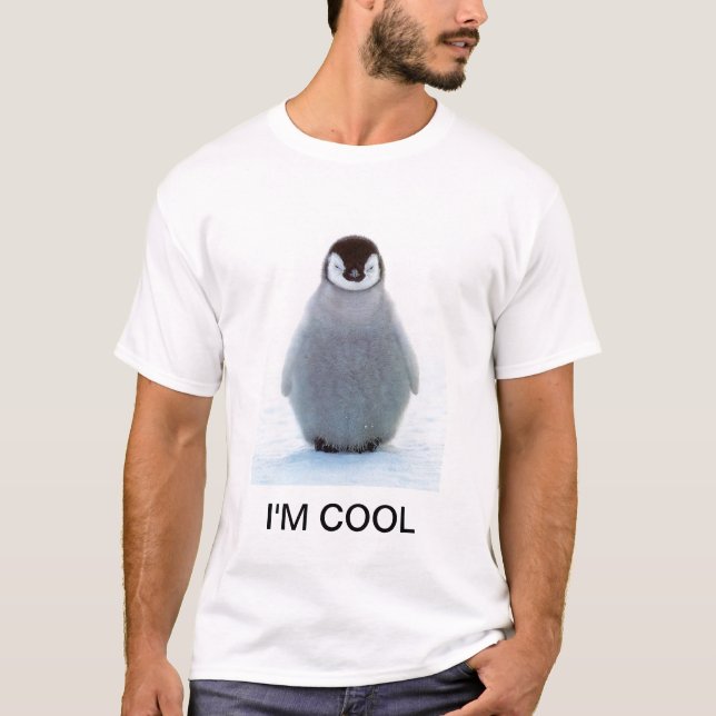 T-shirt Eu sou pinguim LEGAL (Frente)