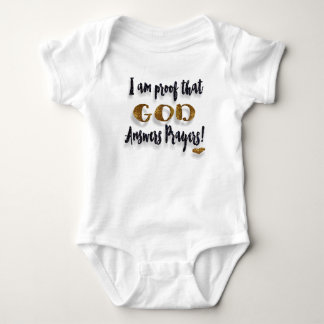 T-shirt Eu sou prova que o DEUS responde a orações