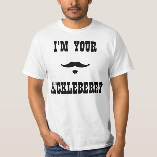 T-shirt Eu sou seu Huckleberry Doc Holliday (Frente)
