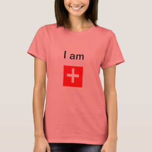 T-shirt Eu sou suiça