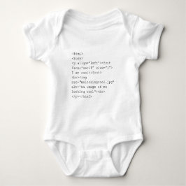 T-shirt "Eu sou" T legal da codificação do HTML