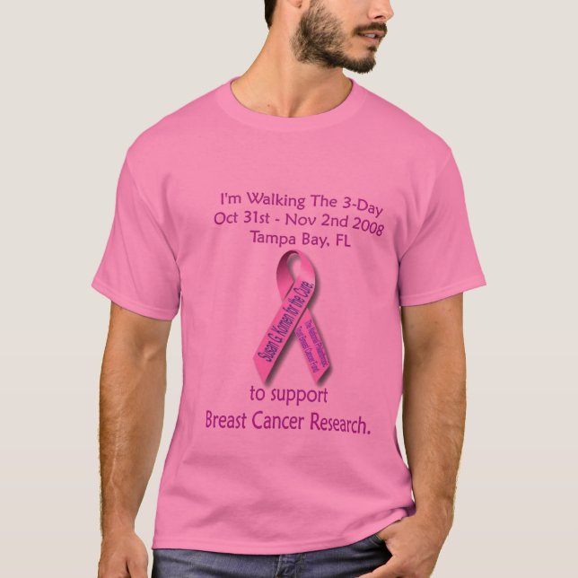T-shirt Eu sou Tampa Bay de passeio 2 (Frente)