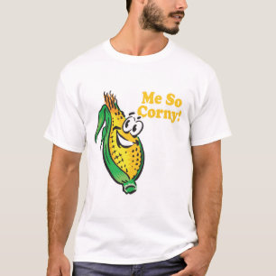 T-shirt Eu sou tão brega  espiga de milho