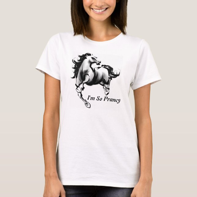 T-shirt Eu sou tão chique (Frente)