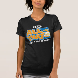 T-shirt Eu sou todo o isso e um saco das microplaquetas