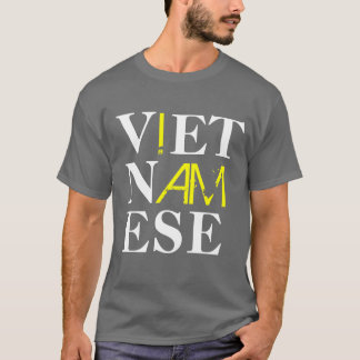 T-shirt Eu sou Tshirt vietnamiano