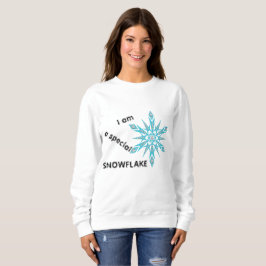T-shirt Eu sou um FLOCO DE NEVE especial