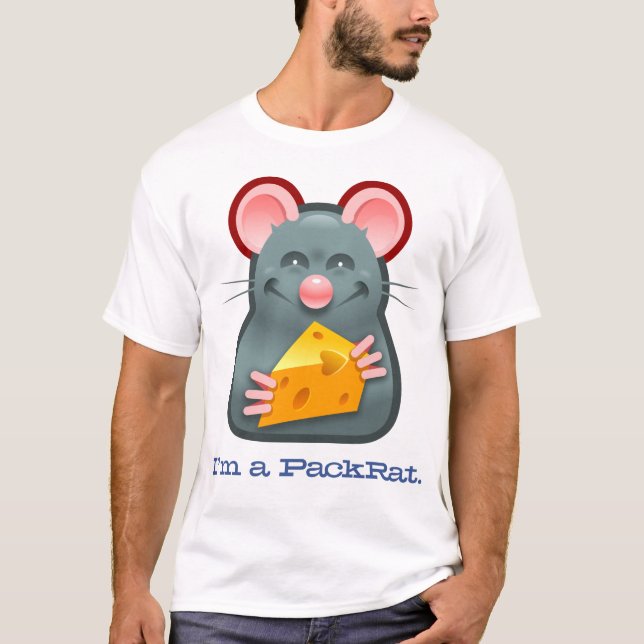 T-shirt Eu sou um PackRat (Frente)