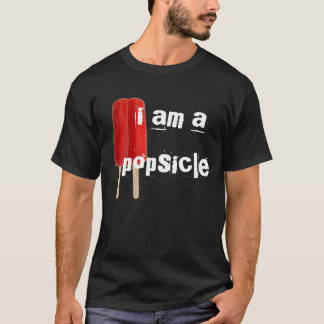 T-shirt eu sou um popsicle