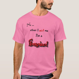 T-shirt Eu sou um Thespian