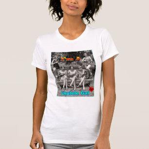 T-shirt Eu sou um Ukulele galão