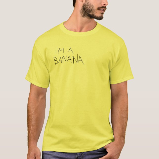 T-shirt Eu sou uma banana (Frente)