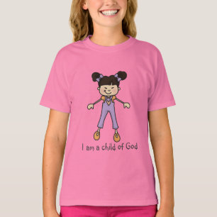 T-shirt Eu sou uma criança do deus