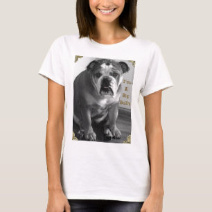 T-shirt Eu sou UMA INTIMIDAÇÃO GRANDE