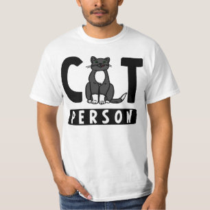 T-shirt Eu sou uma pessoa do gato