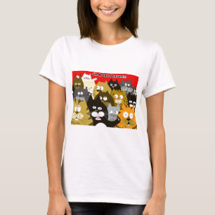 T-shirt Eu sou uma pessoa do gato