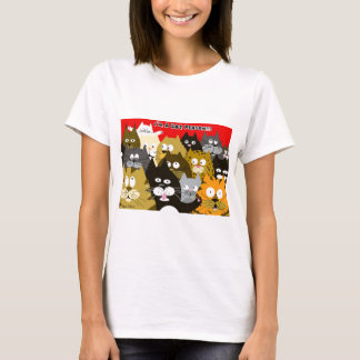 T-shirt Eu sou uma pessoa do gato