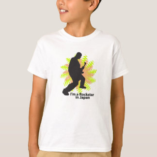 T-shirt Eu sou uma Rockstar no Japão