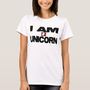 T-shirt Eu sou unicórnio