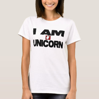 T-shirt Eu sou unicórnio