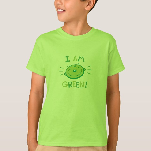 T-shirt Eu sou verde! (Frente)