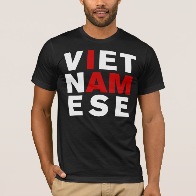 T-SHIRT EU SOU VIETNAMIANO (Frente)
