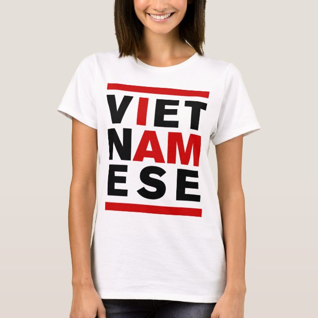 T-SHIRT EU SOU VIETNAMIANO (Frente)