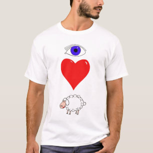 T-shirt Eu te amo