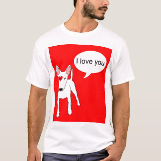 T-shirt Eu te amo