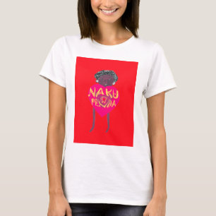 T-shirt Eu te amo Nakupenda Kenya Swahili Art