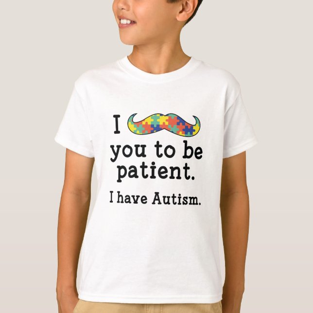 T-shirt Eu Tenho Autismo (Frente)