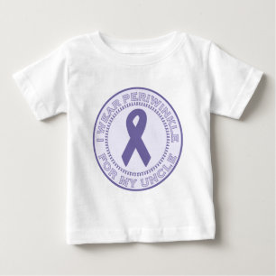 T-shirt Eu visto a pervinca para meu tio