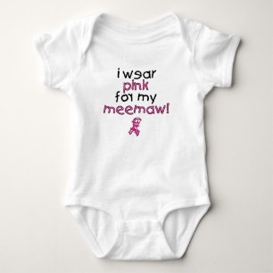 T-shirt Eu visto o rosa para meu MeeMaw ($18,95)