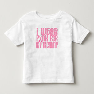 T-shirt Eu visto o rosa para minhas mamães 16 (o cancro d