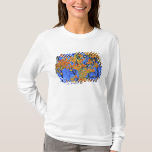 T-shirt EUA, Colorado. Folhas de Aspen que tomaram