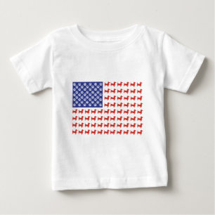 T-shirt EUA Dachshund