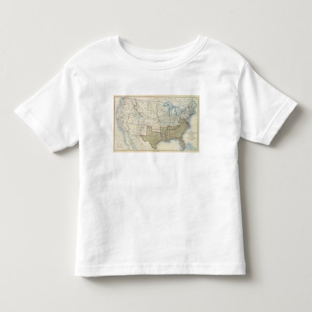 T-shirt EUA dezembro de 1861 (Frente)