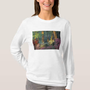 T-shirt EUA, Geórgia, Callaway Gardens, floresta de Azaléi
