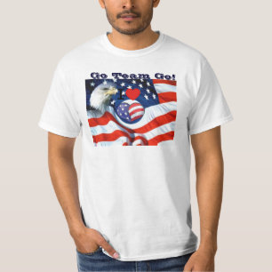 T-shirt EUA,Go Team Go!