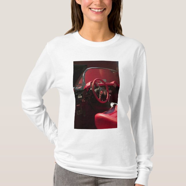 T-shirt EUA, Kentucky, Bowling Green: Corvette Nacional (Frente)