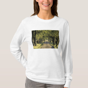 T-shirt EUA, Kentucky, Lexington. Estrada arborizada,