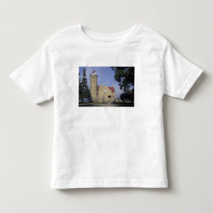 T-shirt EUA, Michigan Farol Velho de Mackinac Point