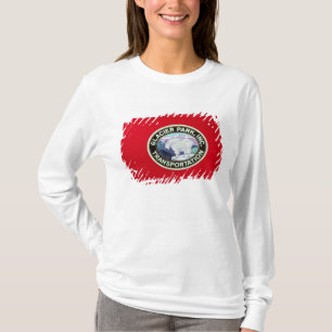 T-shirt EUA, Montana, Parque Nacional Glacier, Antigo 2