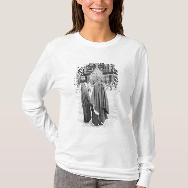 T-shirt EUA, NOVA YORK: Freiras da Cidade de Nova York Ass (Frente)