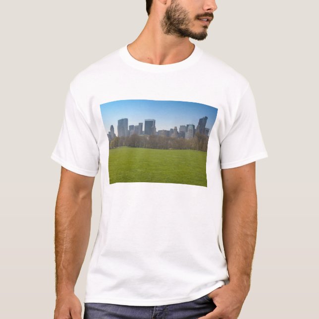 T-shirt EUA, Nova York, Nova Iorque, Manhattan:18 (Frente)