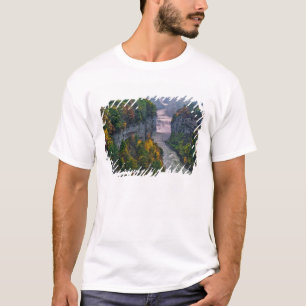 T-shirt EUA, Nova York, Parque Estadual Letchworth. Rio e