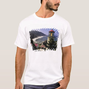 T-shirt EUA, Oregon, Florence. Farol de Heceta Head