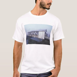 T-shirt EUA, Oregon. Passeios de ponte cobertos por Gilkey